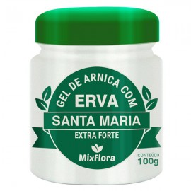 Gel De Arnica Com Erva Santa Maria 100g Mix Flora 