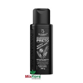 Gel Massageador Preto Extra Mentolado 200g Bio Instinto. 