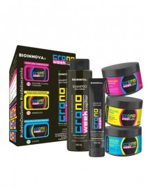 Kit Capilar 5 Itens CRONO WEEK Cronograma Capilar BIOINNOVA
