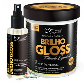 Kit Capilar Brilho Gloss 2 Itens Suave 