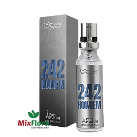 Perfume 242 Homem 15mL Suave Fragrance
