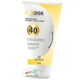 SunDok Protetor Solar FPS 40 60g Dokmos