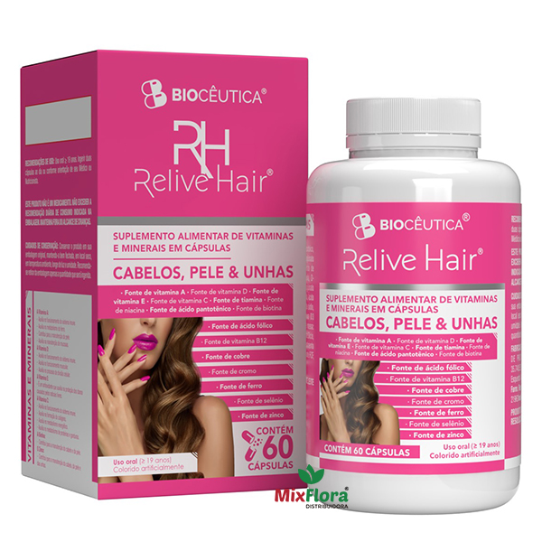 RELIVE HAIR 60 Cápsulas