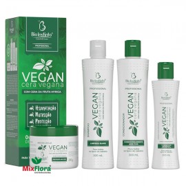 Kit Capilar Profissional Vegan Cera Vegana Bio Instinto