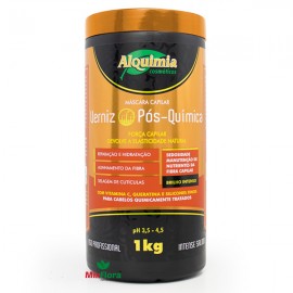 M�scara Capilar Verniz P�s-Qu�mica 1Kg Alquimia Cosm�ticos 