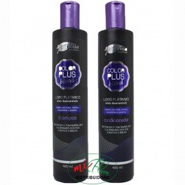 Shampoo + Condicionador Collor Plus Blond  Validade 02/23 Alquimia 