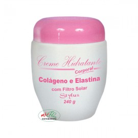 Creme Hidratante Colgeno e Elastina 240g Stylus