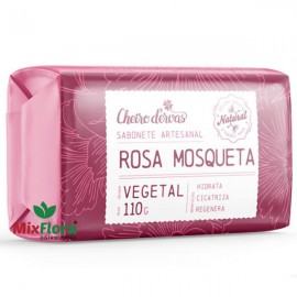 Sabonete Rosa Mosqueta 110g Cheiro D Ervas 
