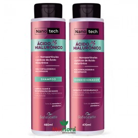Shampoo + Condicionador Nanotech Ácido Hialurônico Sofisticatto