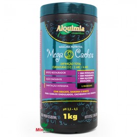 M�scara Capilar Nutritiva Mega Cachos 1 Kg Alquimia Cosm�ticos