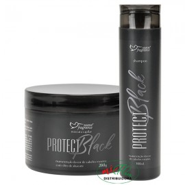 Kit Capilar Protect Black  2 Itens Suave Fragrance 