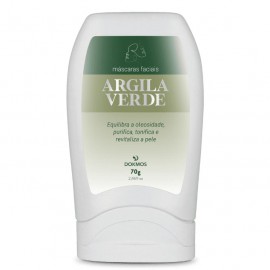 M�scara Facial de Argila Verde 70g Dokmos