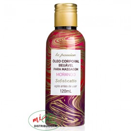 leo Corporal BEIJVEL Para Massagem MORANGO 120mL Sofisticatto