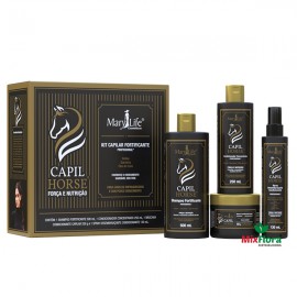 Kit Capilar Fortificante CAPIL HORSE 4 Itens MARY LIFE