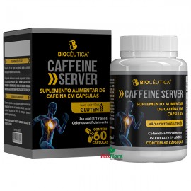 CAFFEINE SERVER 60 Cpsulas Biocutica