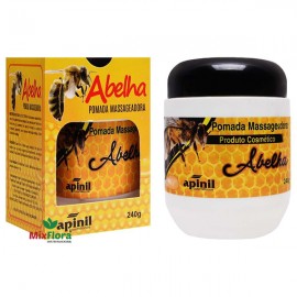 Pomada Massageadora Abelha 240g Apinil 