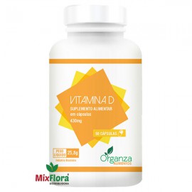 Vitamina D - 60 Cápsulas Organza