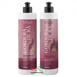 Shampoo + Condicionador Gordura de Rã Suave Fragrance