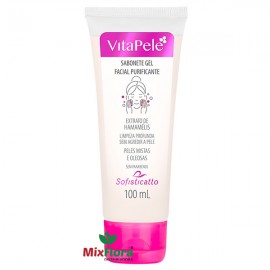 VitaPele Sabonete Gel Facial Purificante 100mL Sofisticatto  